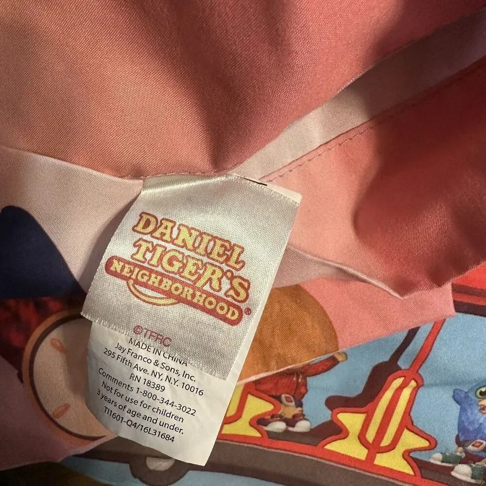 Daniel Tiger Treehouse Pals Twin Comforter Sheet Set 4pc Bedding Jay Franco